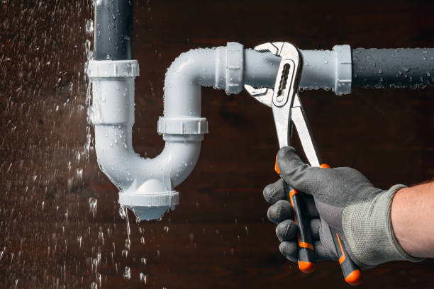 Professional Leak Detection technician working in Frederica, DE